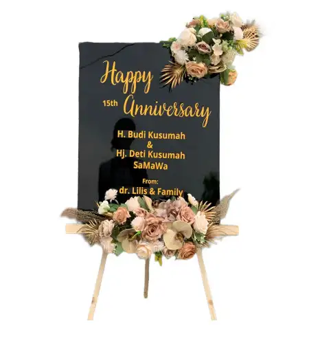 Papan Bunga Akrilik Tanjung Pasir