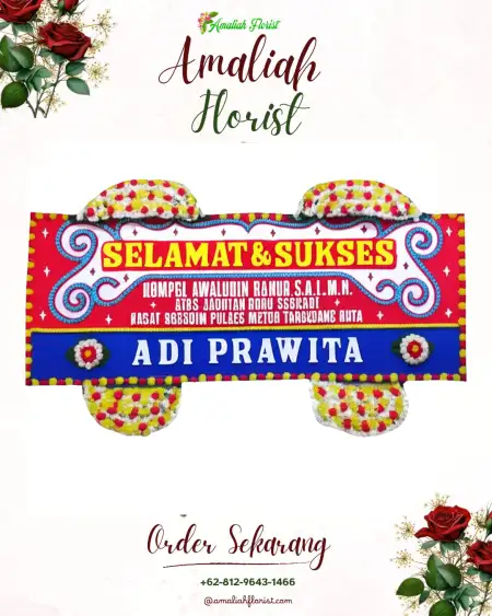 Papan Bunga Ucapan Selamat Tanjung Pasir